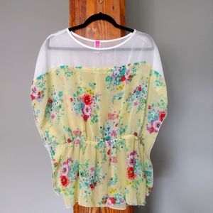 Size L floral blouse BOGO free